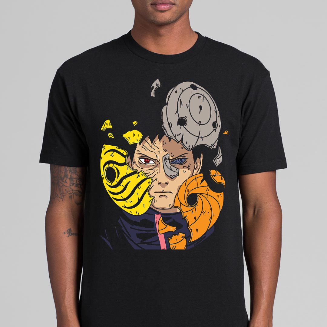 Naruto Obito Uchiha V2 T-shirt Japanese anime Tee