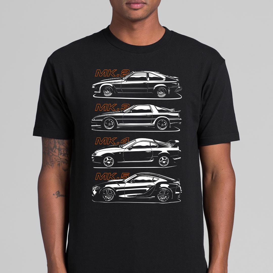 Toyota Supra Family JDM T-Shirt Speed Garage Tee
