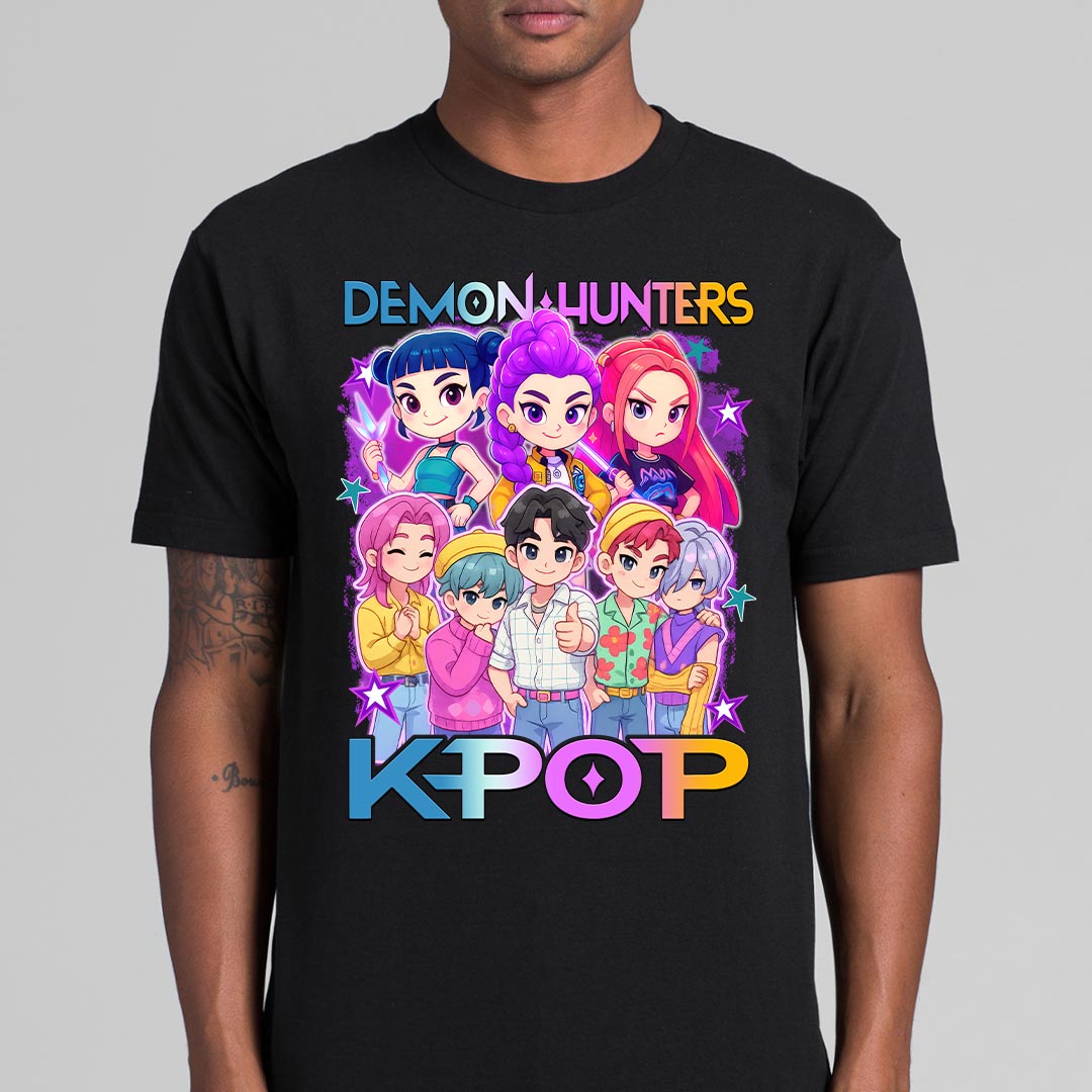 K-pop Demon Hunters T-shirt V3 Animation Movie Tee