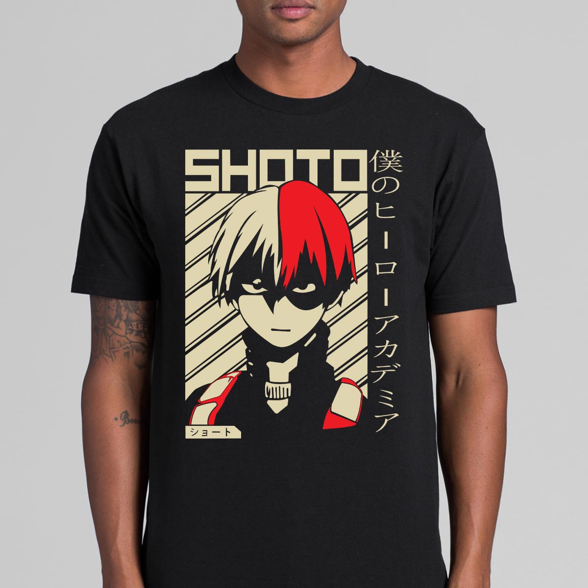My Hero Academia Shoto T-shirt Japanese anime