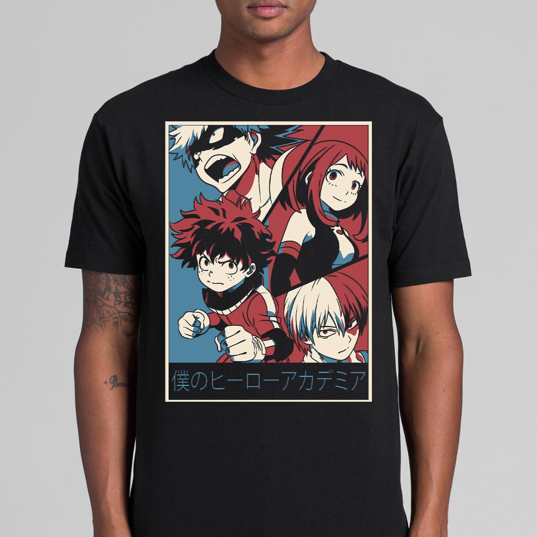 My Hero Academia T-Shirt Japanese Anime Tee