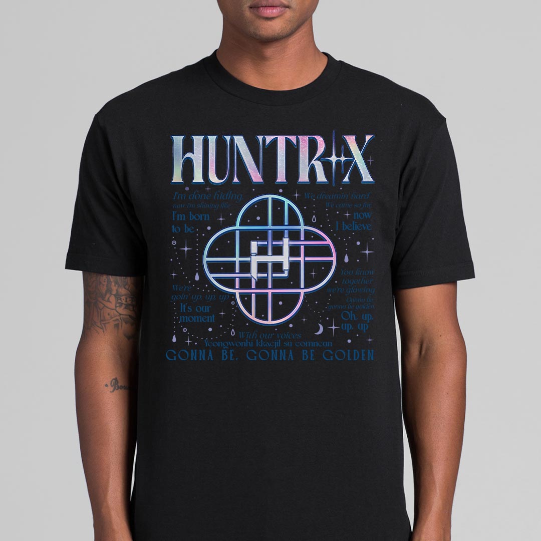 K-pop Demon Hunters Huntrix V6 T-shirt Animation Movie Tee