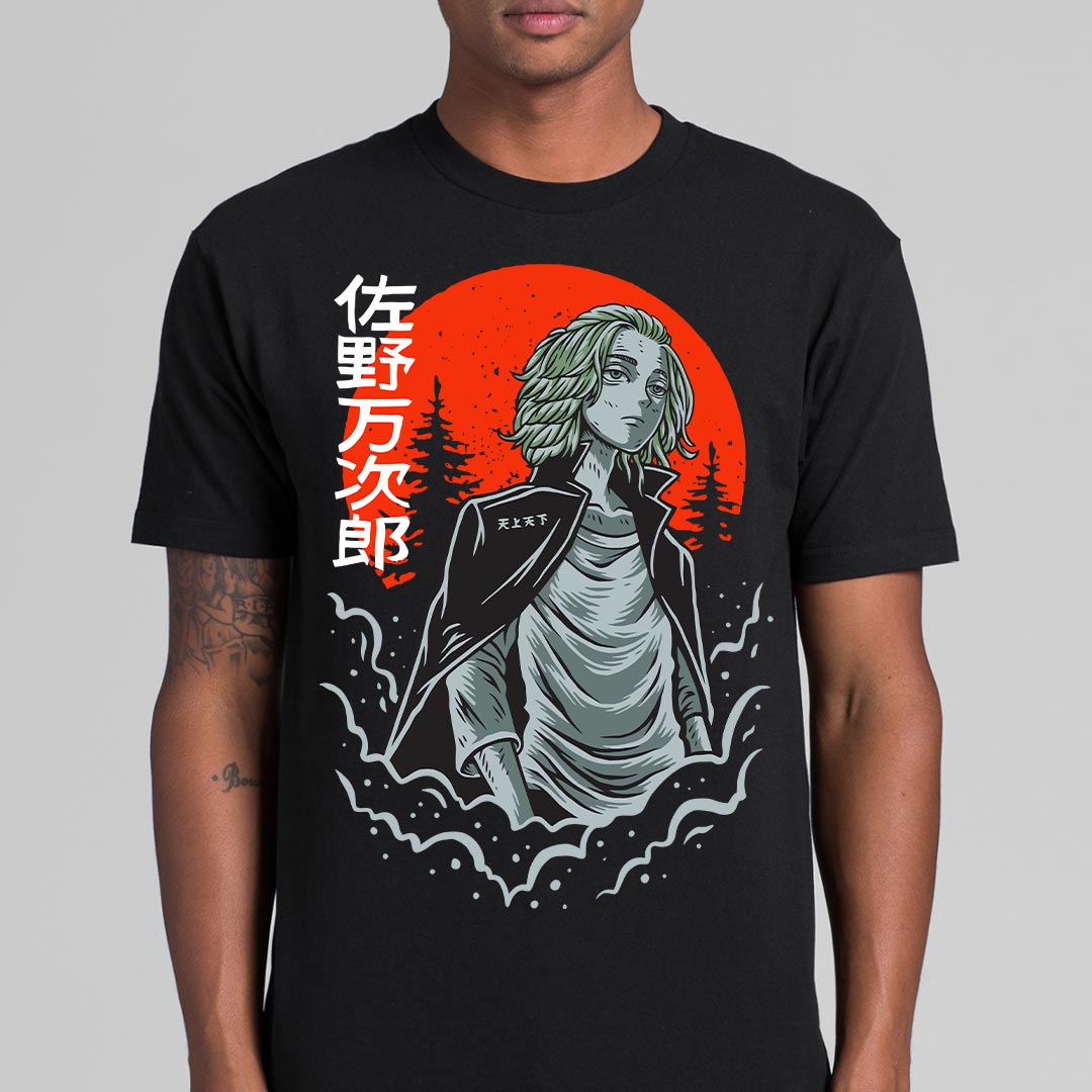 Tokyo Revengers Manjiro "Mikey" Sano T-shirt Japanese anime Tee