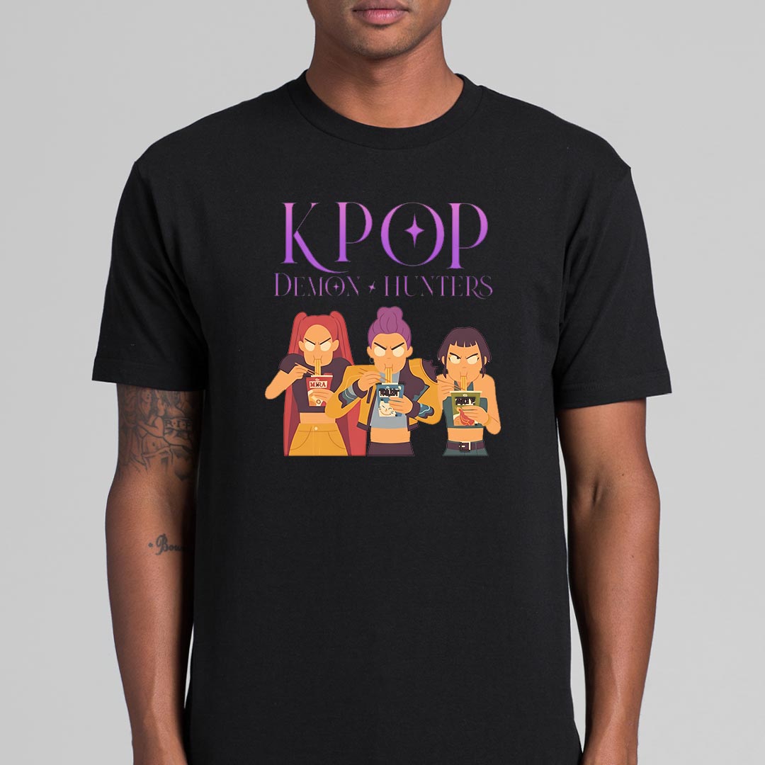 K-pop Demon Hunters Huntrix V23 T-shirt Animation Movie Tee