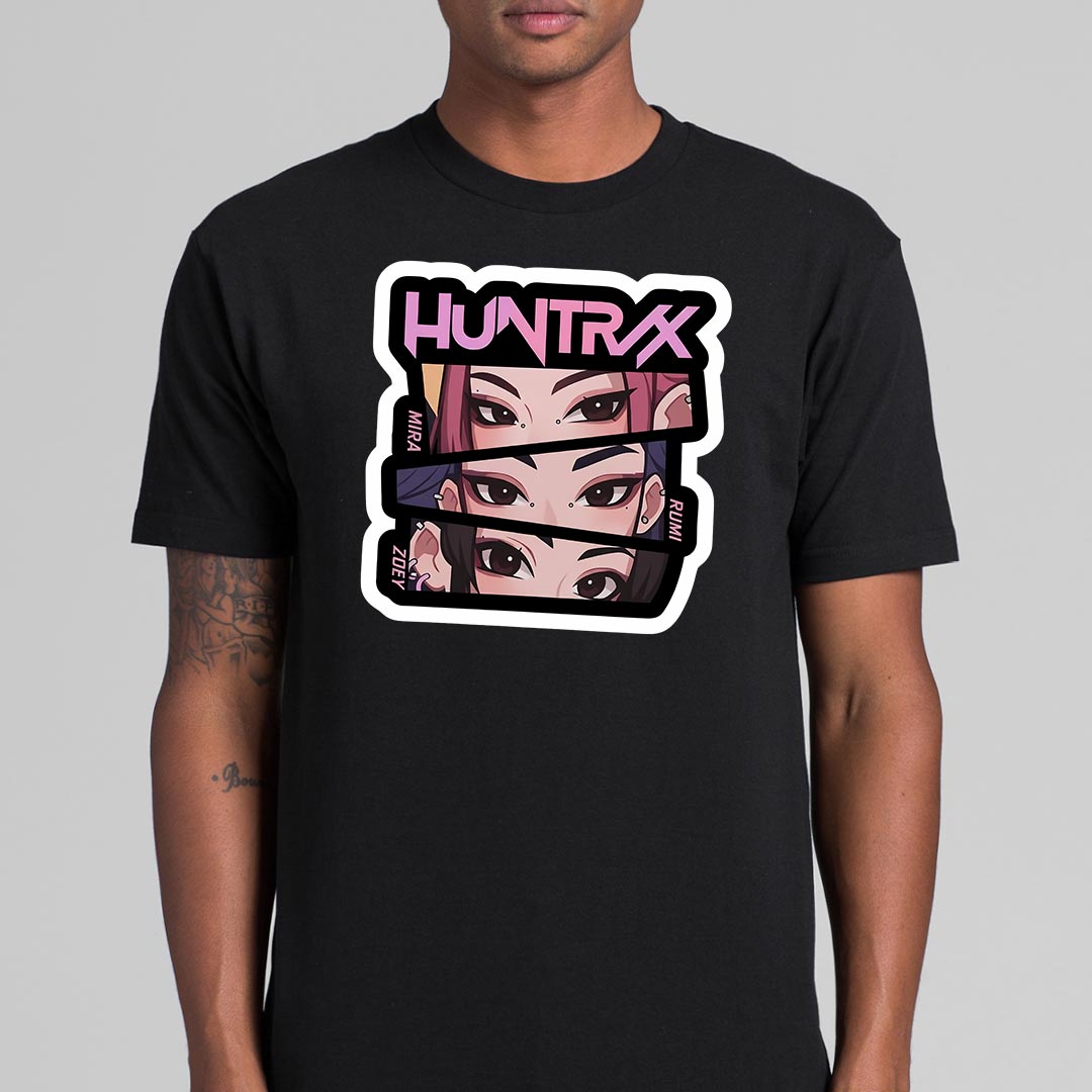 K-pop Demon Hunters Huntrix V20 T-shirt Animation Movie Tee