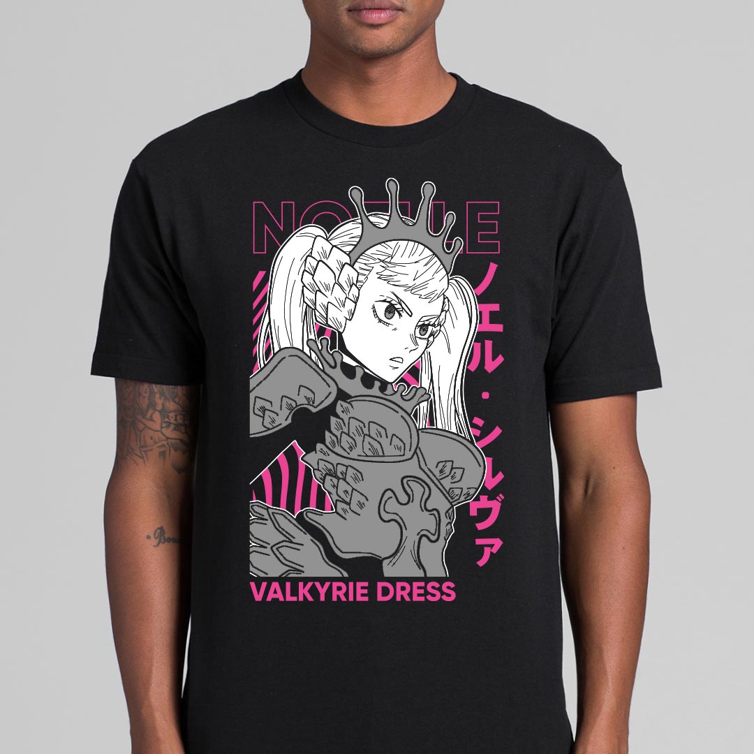 Black Clover V9 T-shirt Japanese Anime Tee