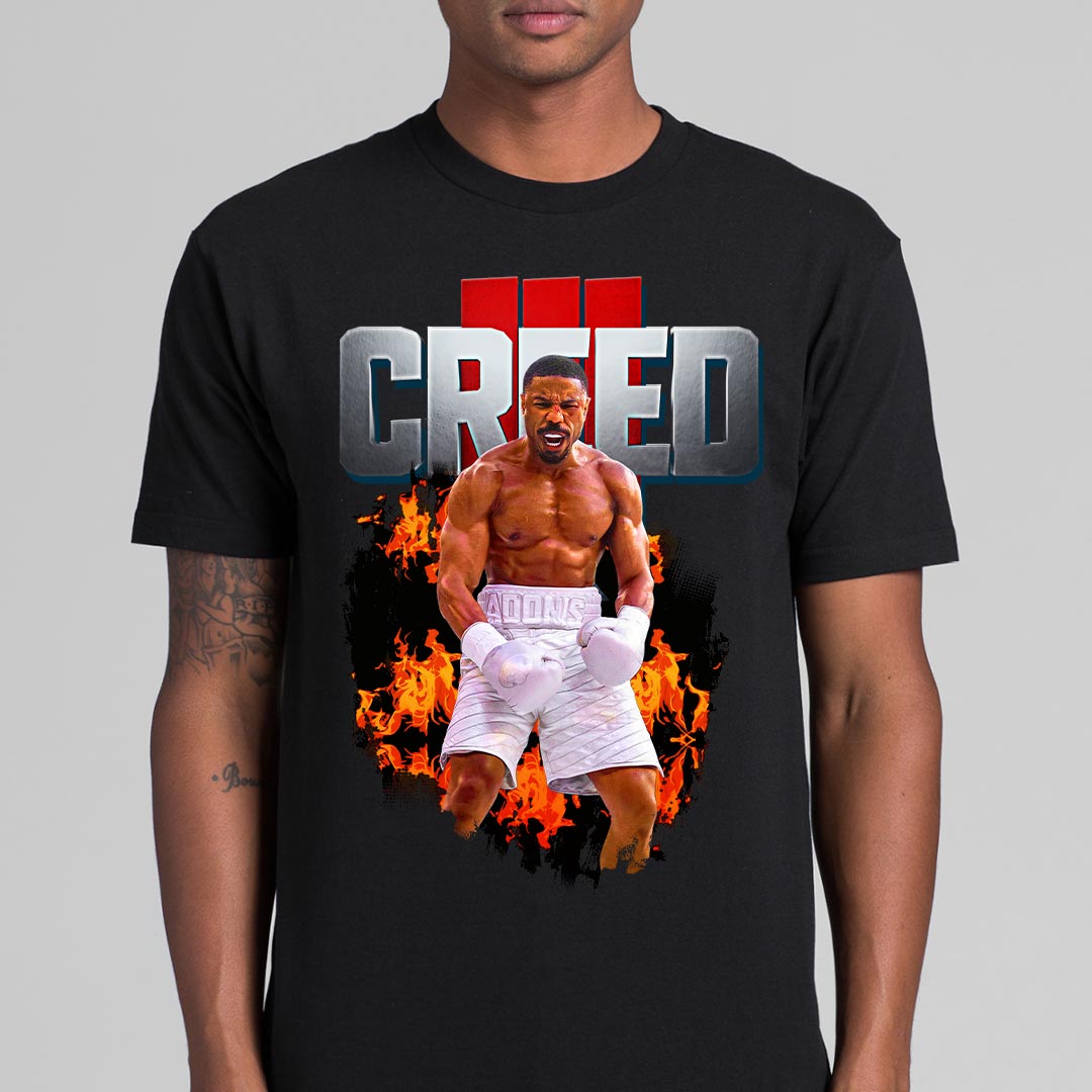 Michael B. Jordan Creed 3 movies V8 T-Shirt Cotton Block Tee