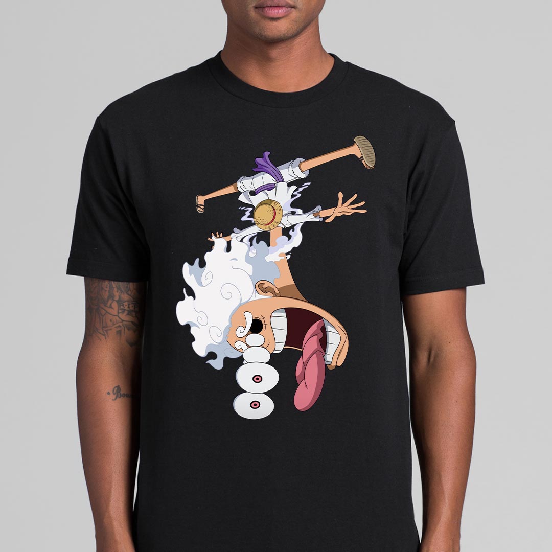 One Piece Luffy gear 5 Ver11 T-Shirt Japanese Anime Tee