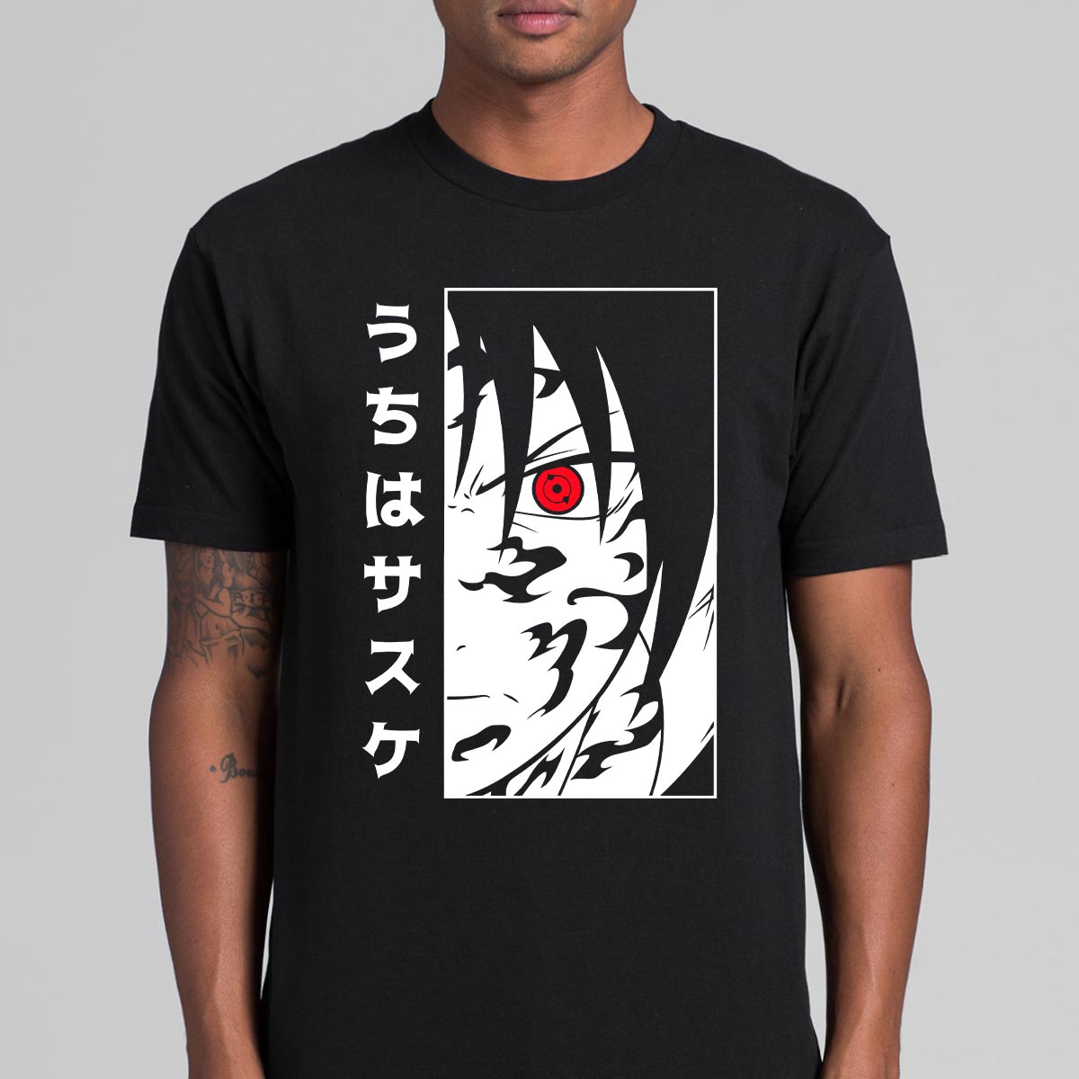 Naruto Sasuke T-shirt Japanese anime