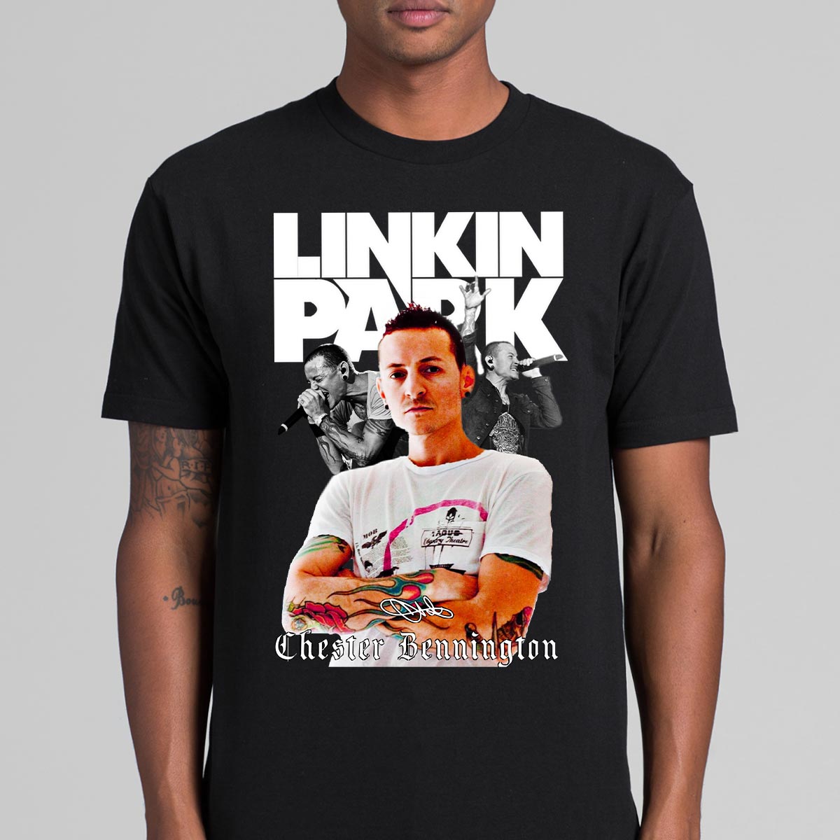 Linkin Park 02 T-Shirt Band Family Tee Music Heavy Metal