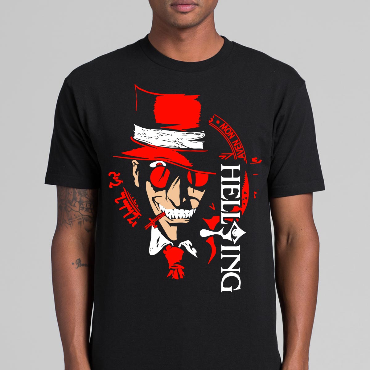 Hell Sing T-shirt Japanese anime Tee