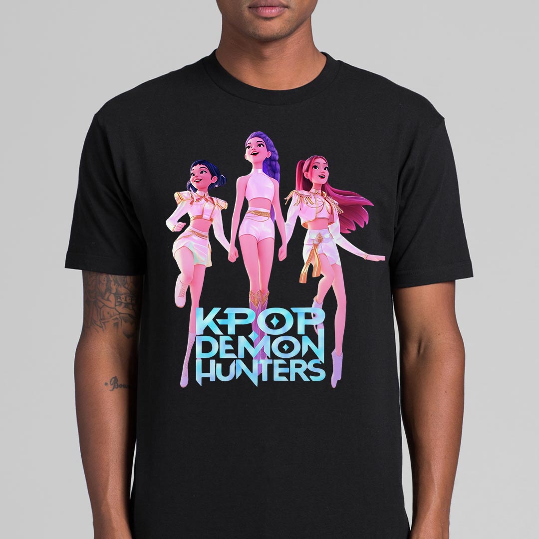 K-pop Demon Hunters Huntrix V3 T-shirt Animation Movie Tee