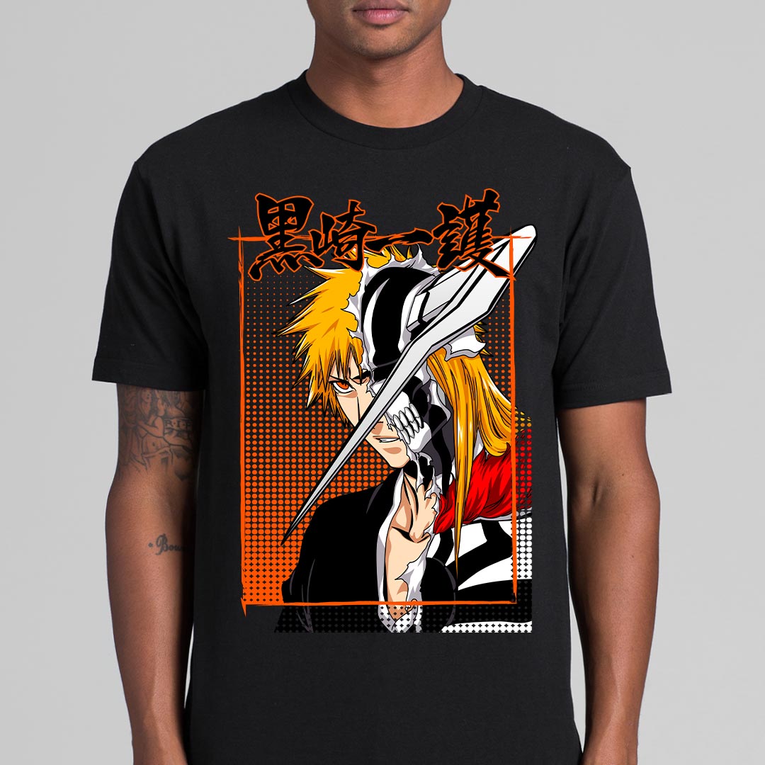 Bleach Ichigo KurosakiT-shirt Japanese Anime Tee