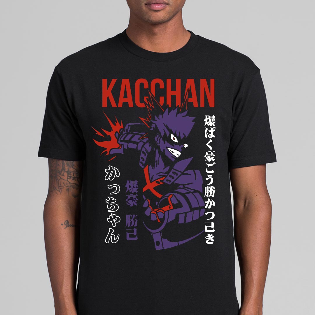 My Hero Academia Katsuki Bakugo T-shirt Japanese anime Tee