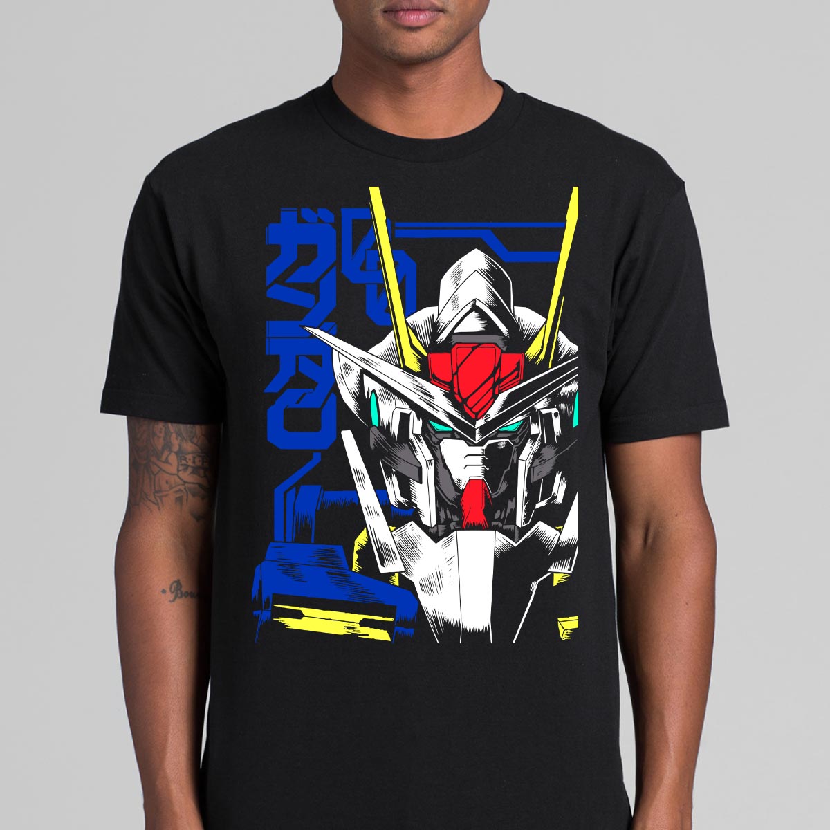 Gundam The GN-0000 00 Gundam T-shirt Japanese anime