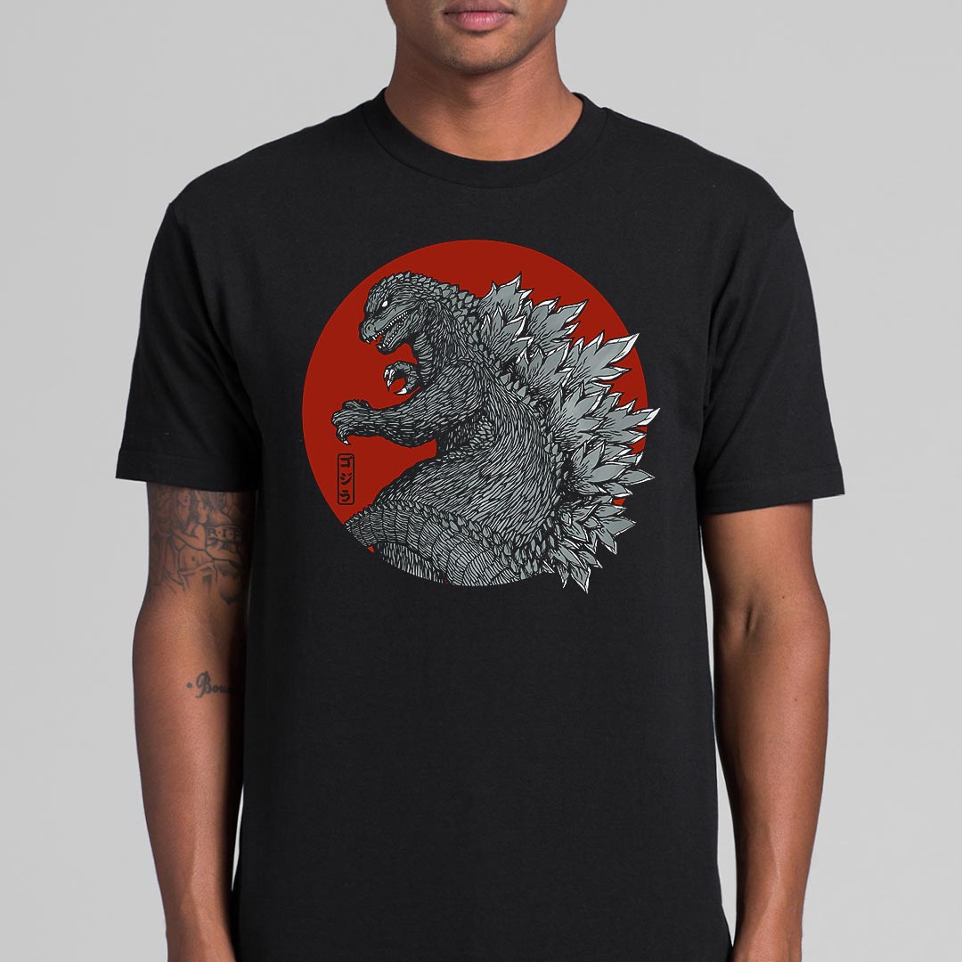 Godzilla Ver2 T-Shirt Japanese Anime Tee