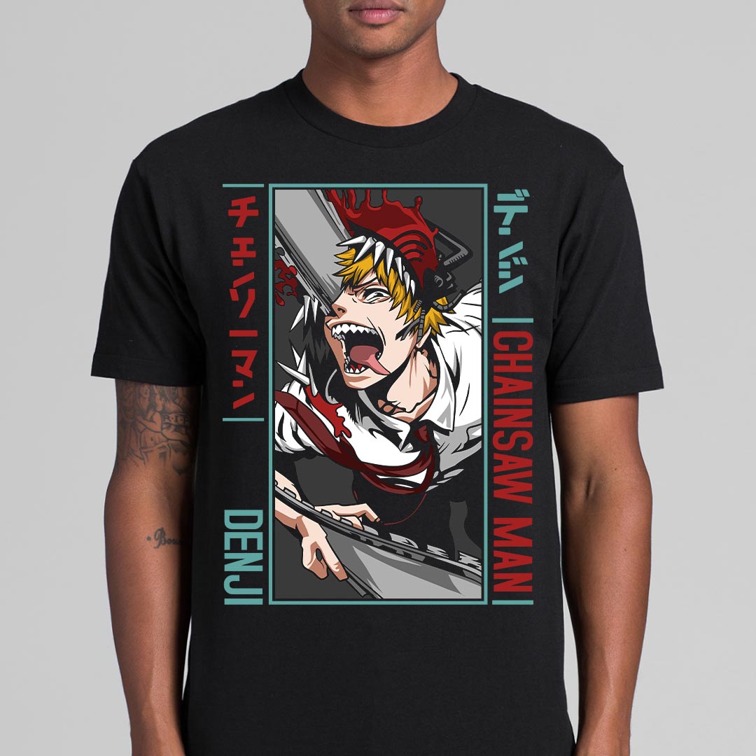 Chainsaw Man Denji Ver4 T-shirt Japanese Anime Tee