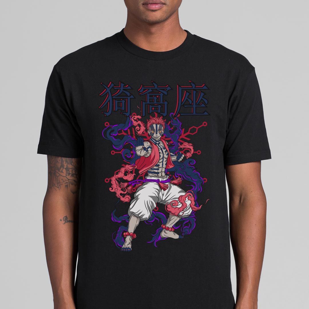 Demon Slayer Akaza T-Shirt Japanese Anime Tee