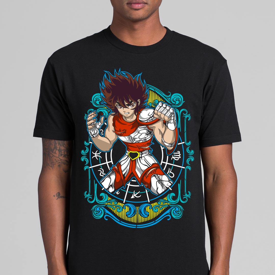 Saint Seiya V7 T-Shirt Japanese Anime Tee