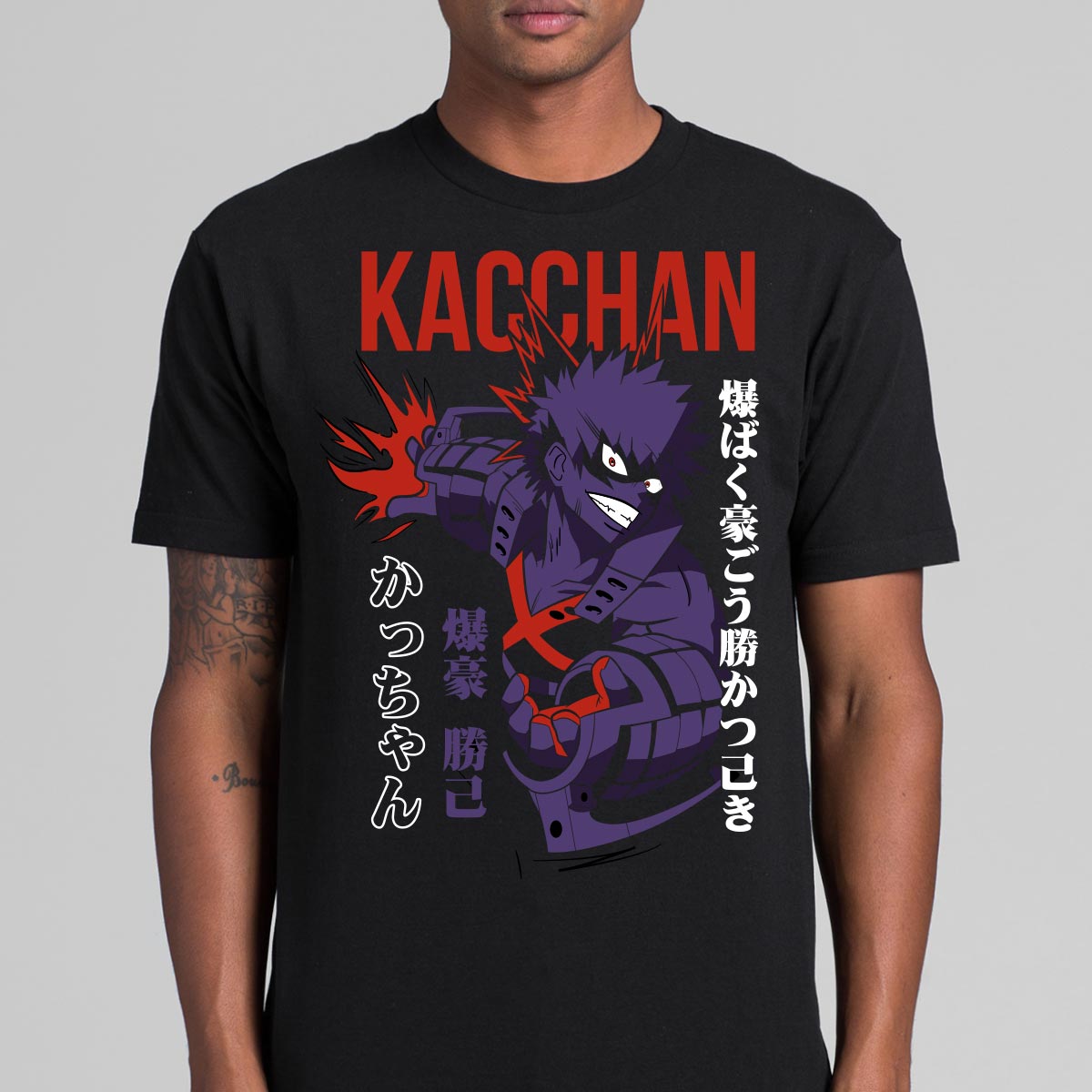 My Hero Academia Kacchan T-shirt Japanese anime