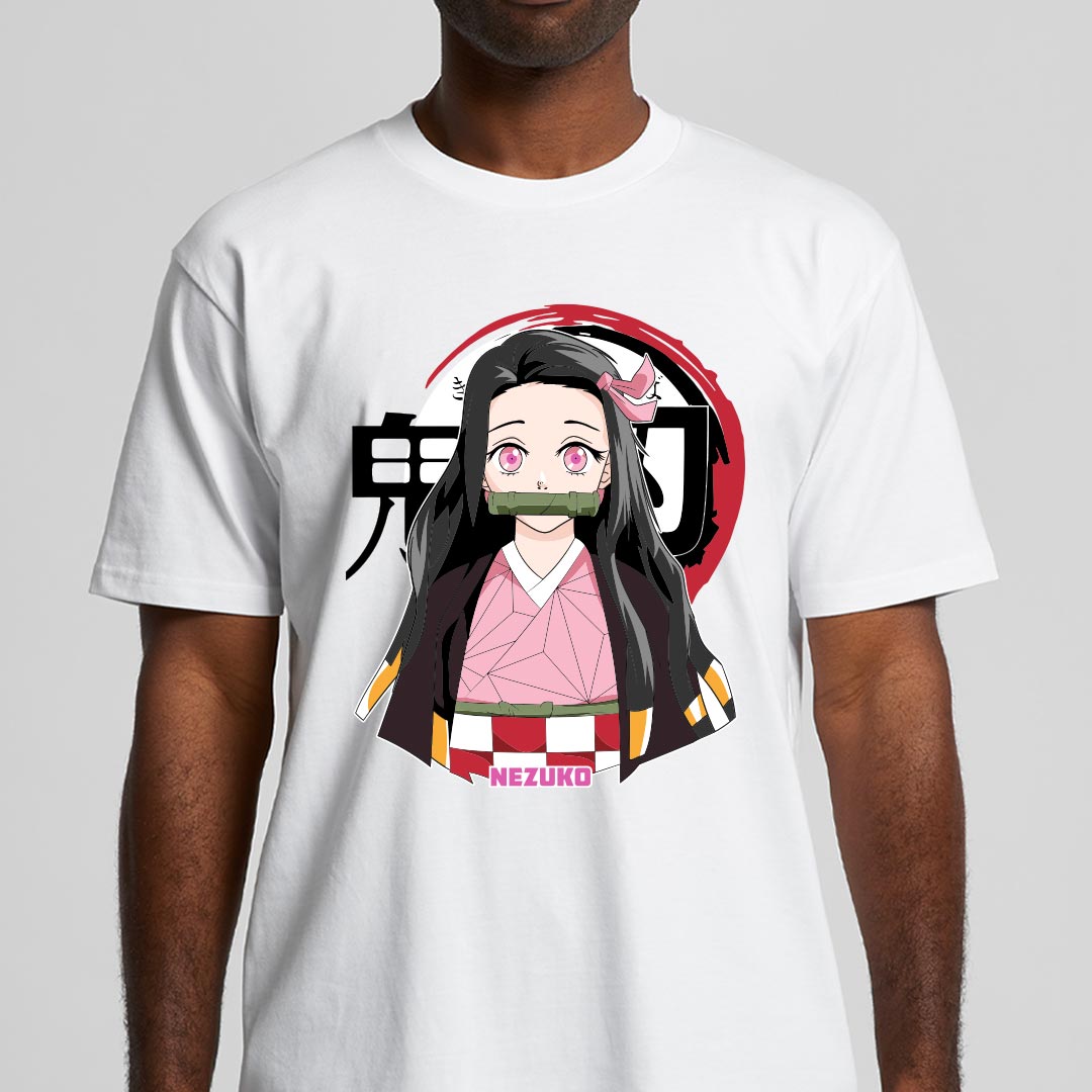 Demon Slayer Nezuko Kamado Ver6 T-shirt Japanese Anime Tee