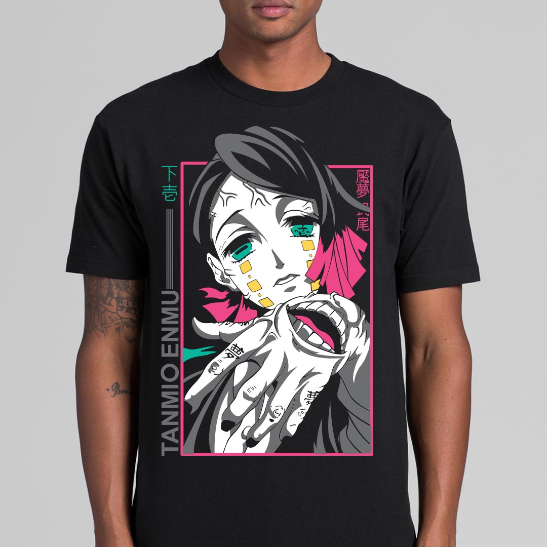 Demon Slayer Tanmio Enmu T-Shirt Japanese Anime Tee