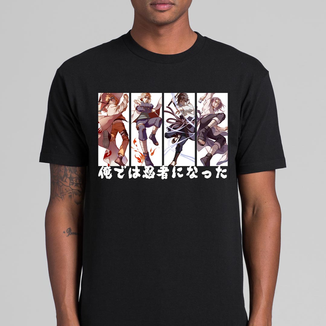 Naruto Ver9 T-Shirt Japanese Anime Tee