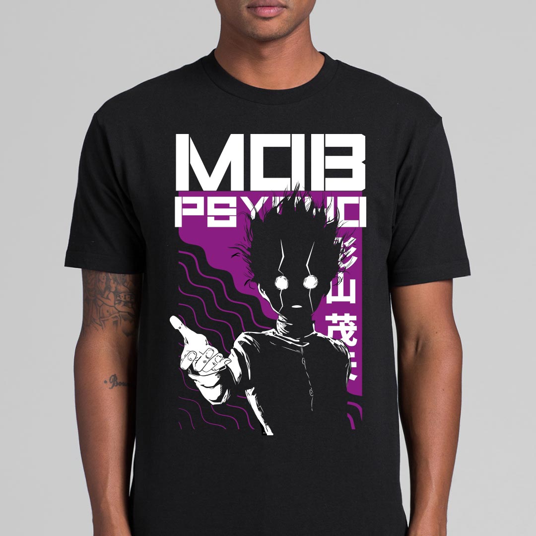 Mob Psycho 100 Shigeo Kageyama T-Shirt Japanese Anime Tee