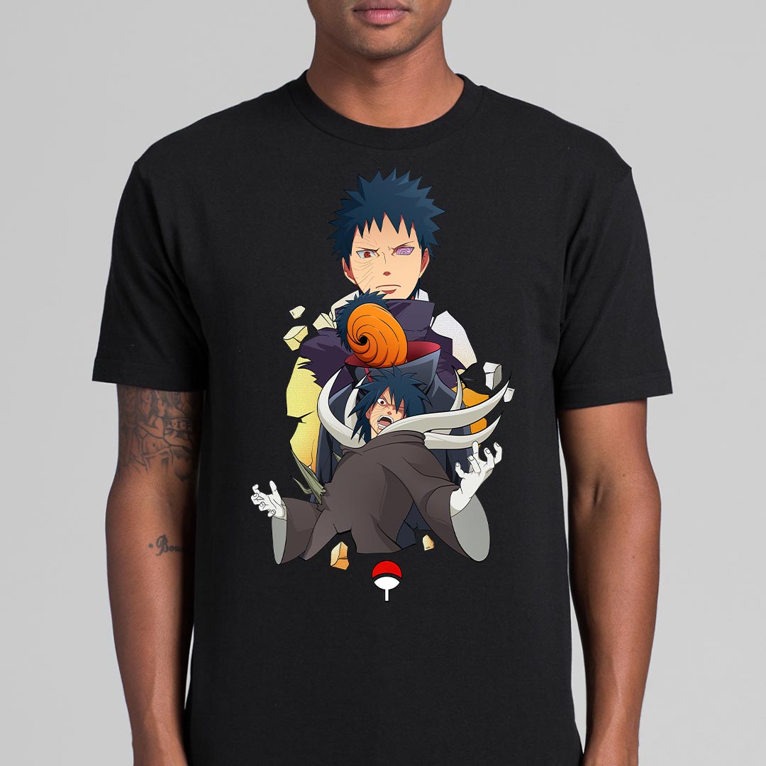 Naruto Obito Uchiha Ver3 T-Shirt Japanese Anime Tee