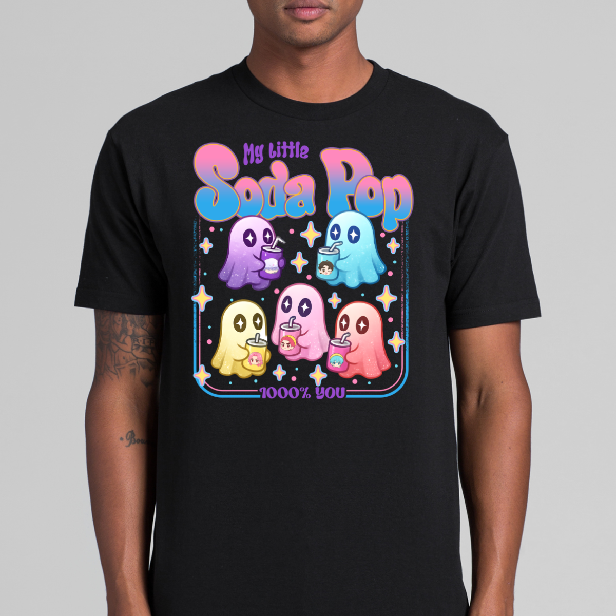 My Little Soda Pop K-pop Demon Hunters T-shirt Animation Movie Tee