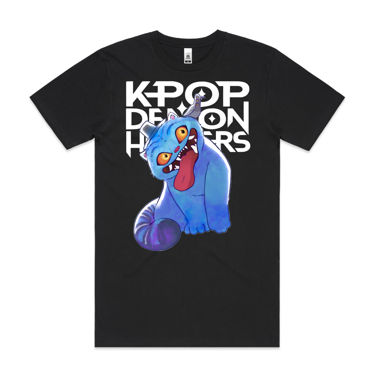 K-pop Demon Hunters Derpy Tiger and Sussie Magpie V6 T-shirt Animation Movie Tee