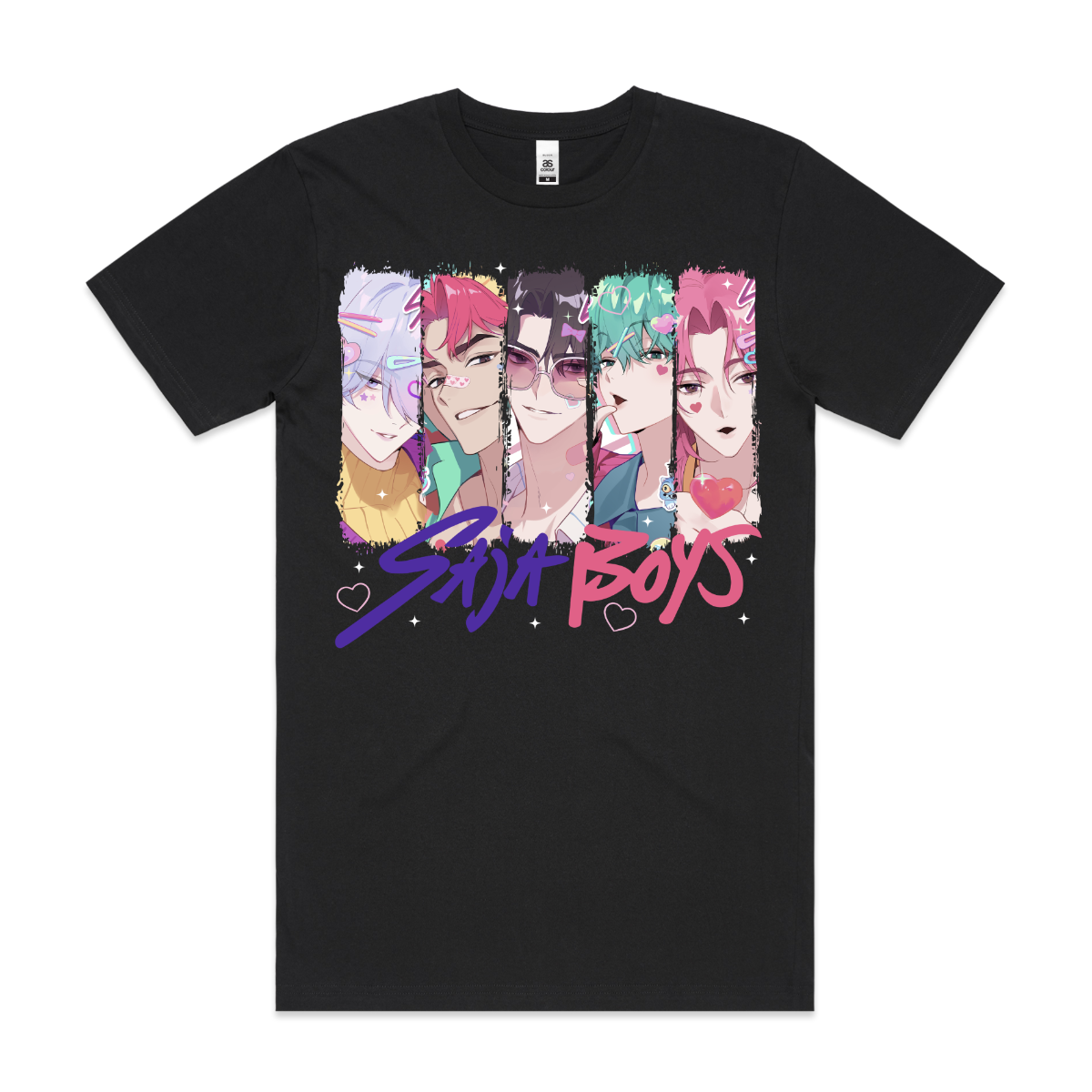 Saja Boys K-pop Demon Hunters V9 T-shirt Animation Movie Tee