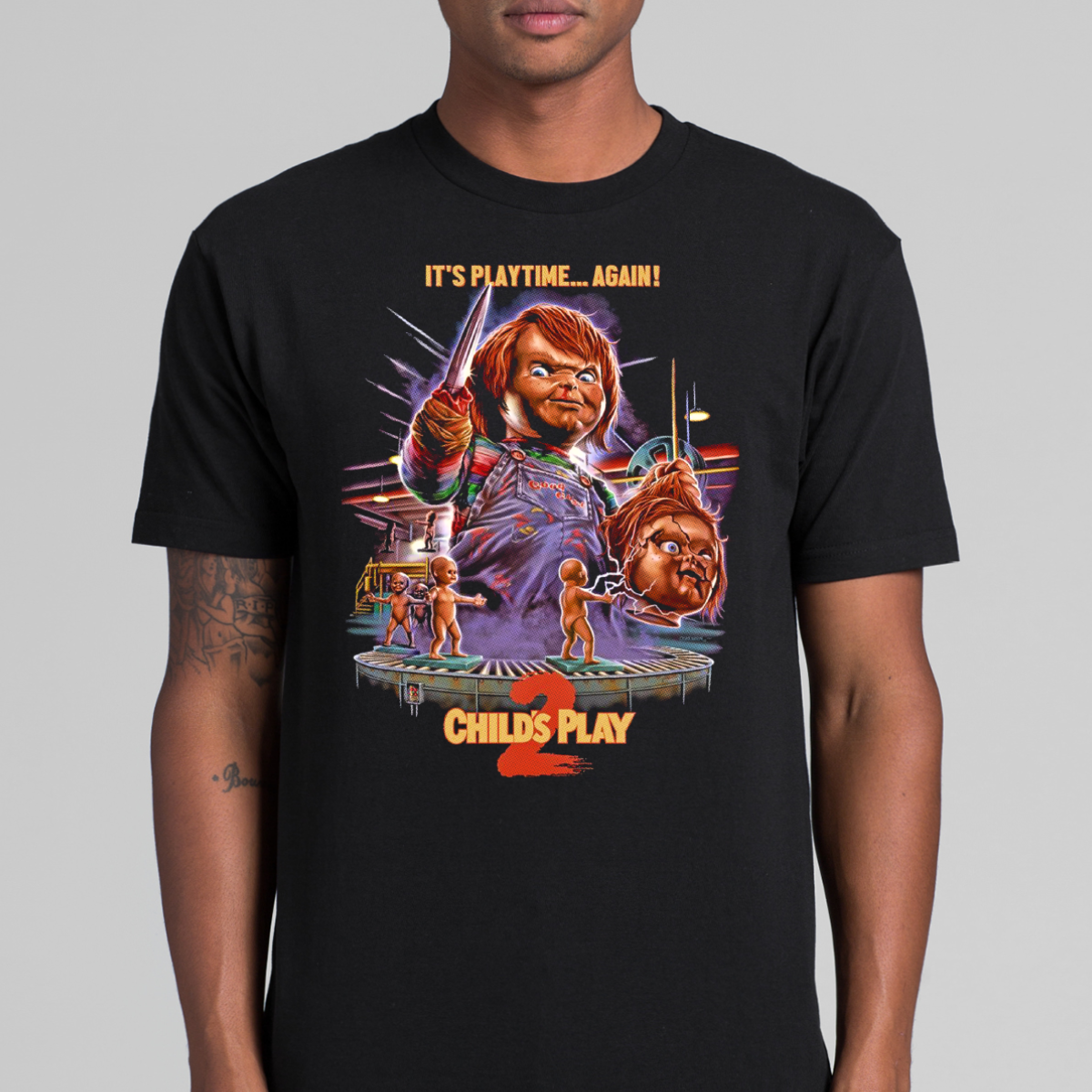 Chucky Child's Play 2 T-shirt Horror Movie Tee