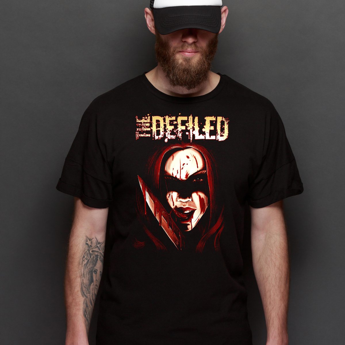 The Defiled T-Shirt Band Family Tee Music Heavy Metal