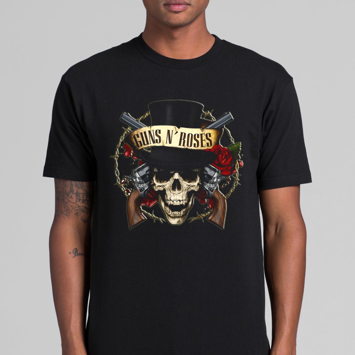 Guns N' Roses V5 T-Shirt Band Family Tee Music Rock And Roll