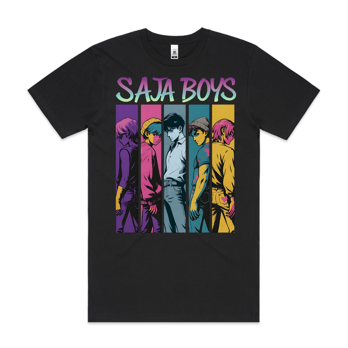 Saja Boys K-pop Demon Hunters V3 T-shirt Animation Movie Tee