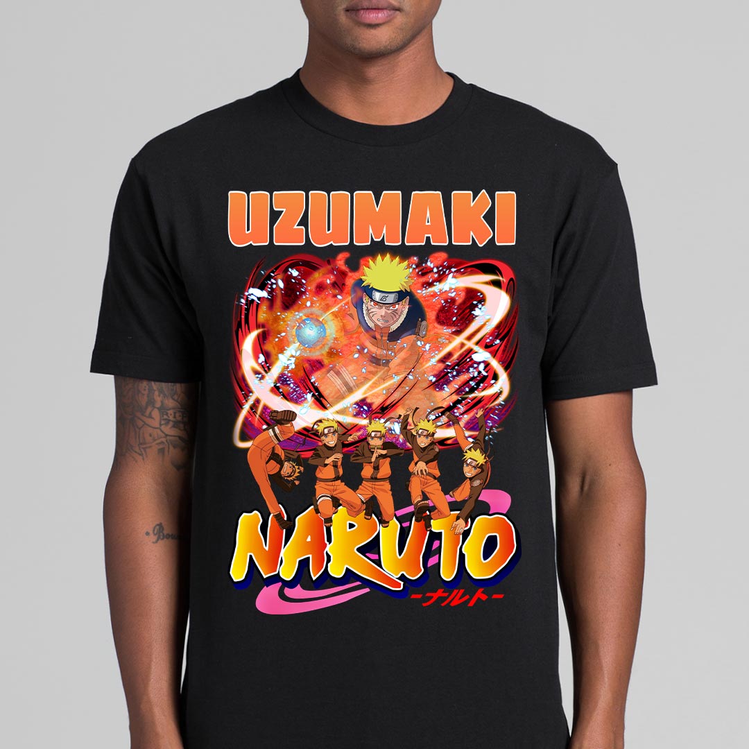 Naruto Uzumaki Naruto Ver4 T-Shirt Japanese Anime Tee