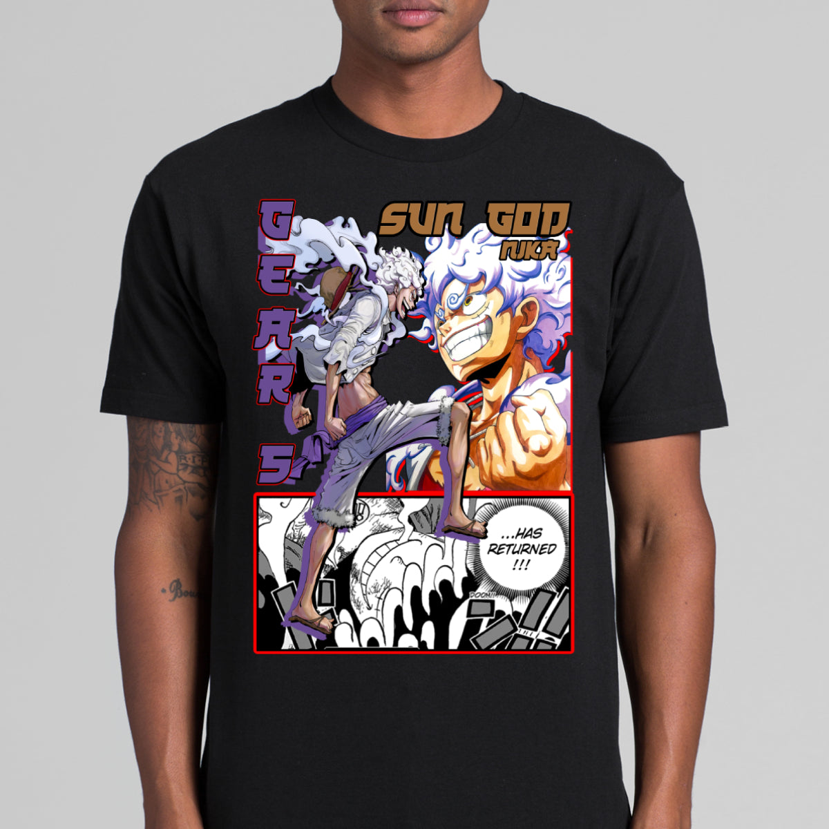 One Piece V25 Luffy T-Shirt Japanese Anime Tee