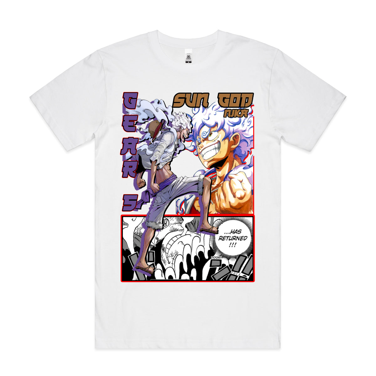 One Piece V25 Luffy T-Shirt Japanese Anime Tee