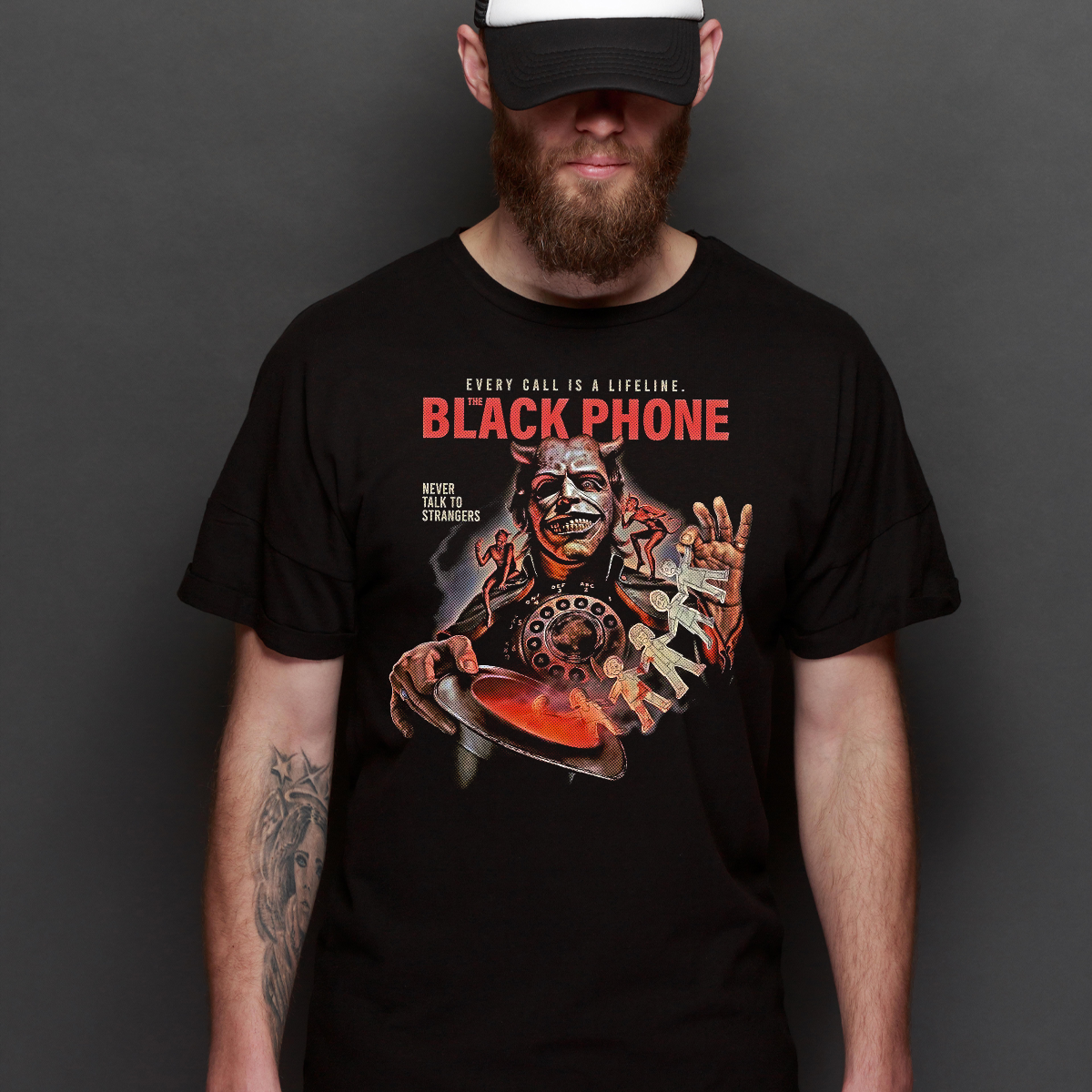 The Black Phone Horror Movie T-Shirt Tee