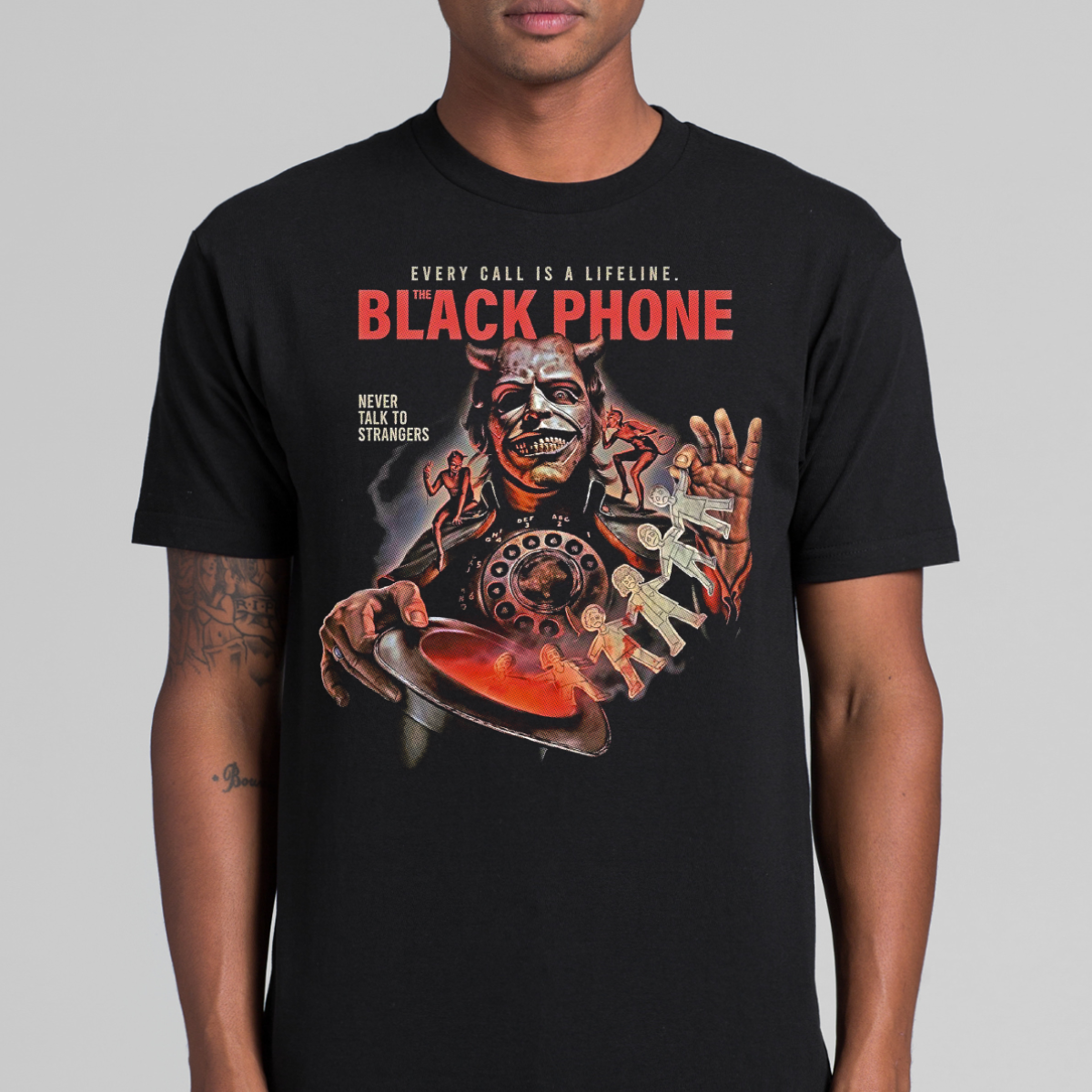 The Black Phone Horror Movie T-Shirt Tee