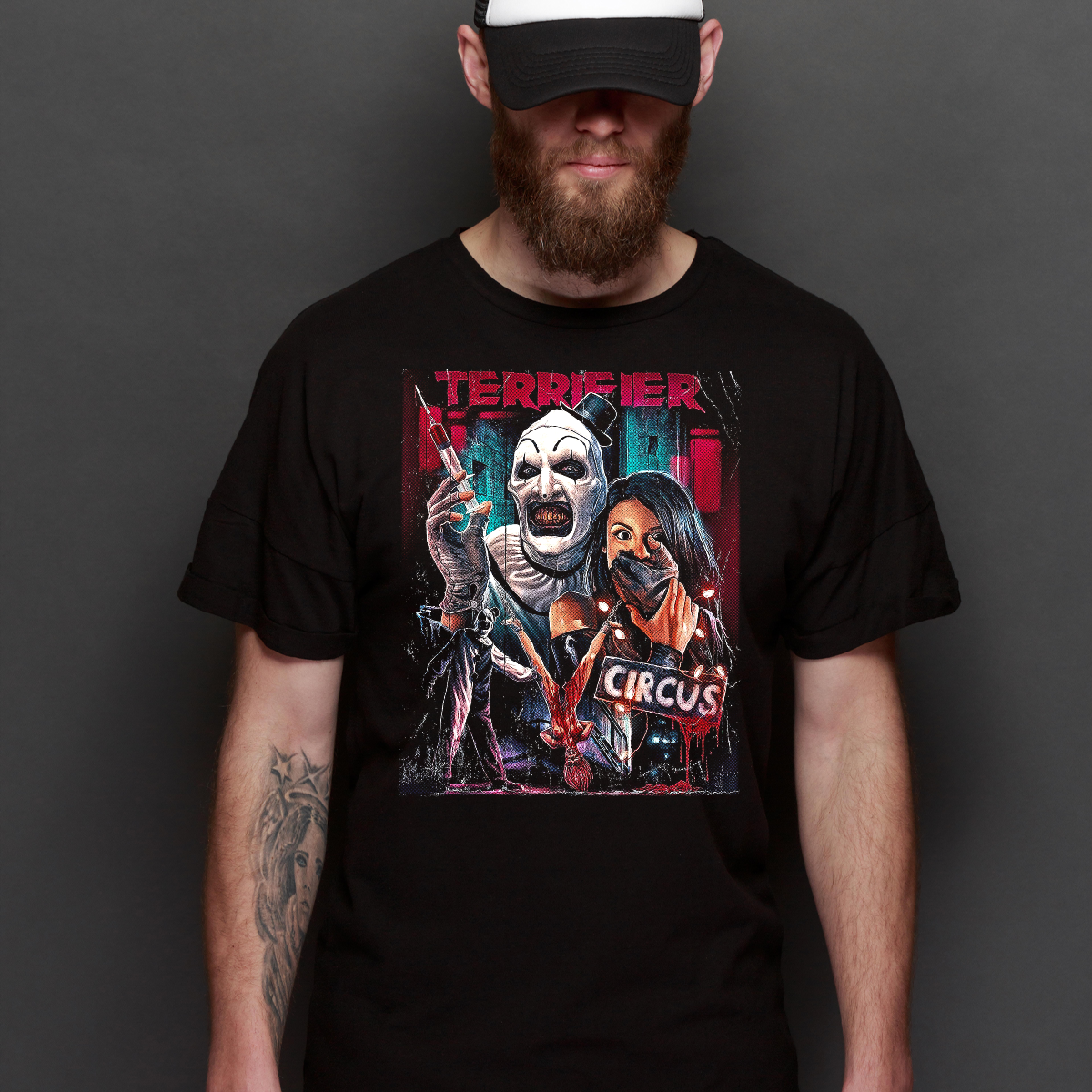 Terrifier V3 T-Shirt Horror Movie Tee