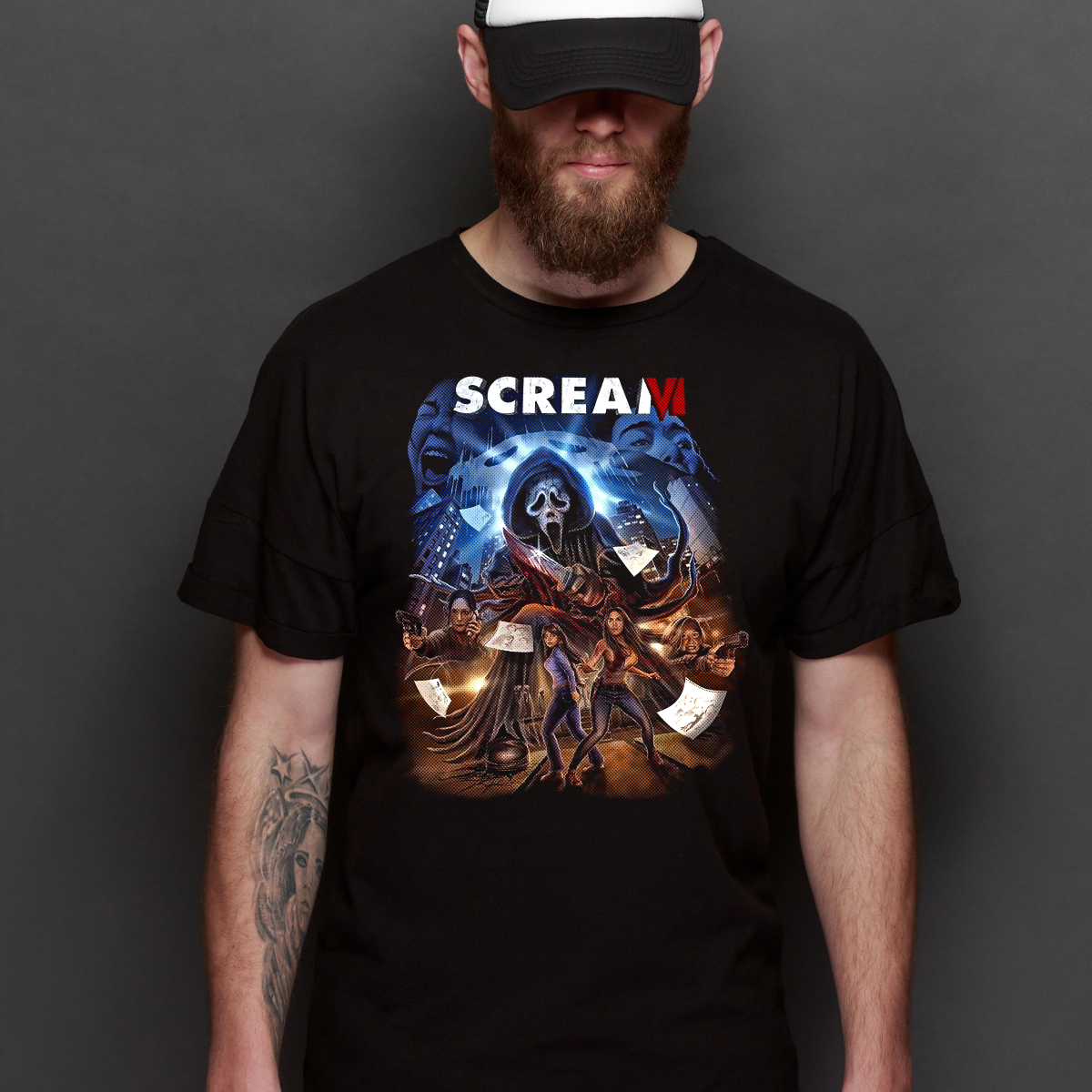 Scream 6 Horror Movie T-Shirt Tee