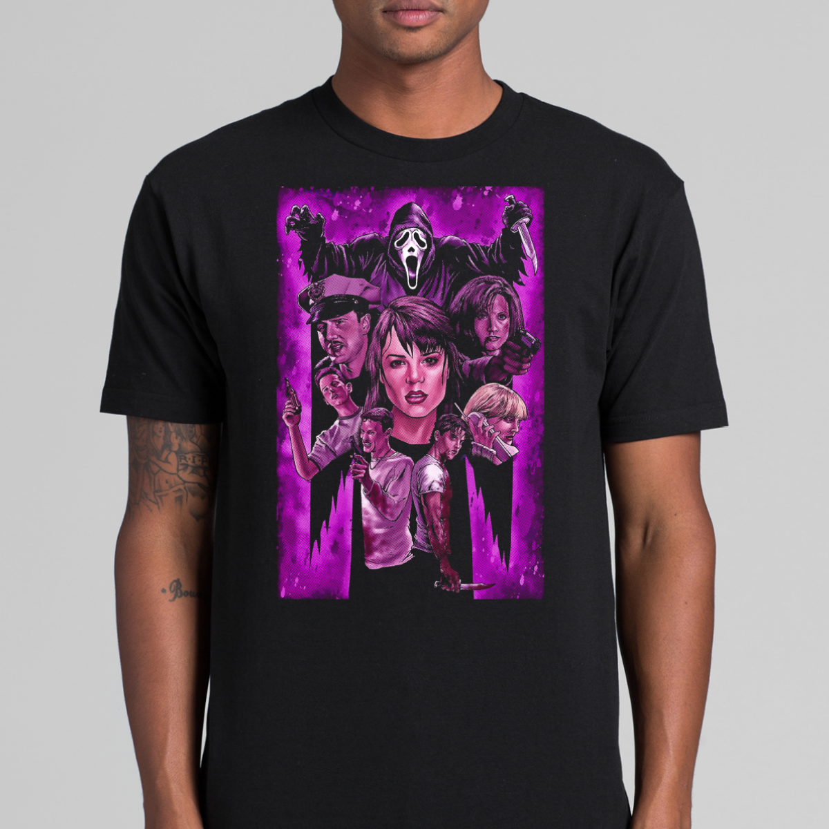 Scream V5 Horror Movie T-Shirt Tee