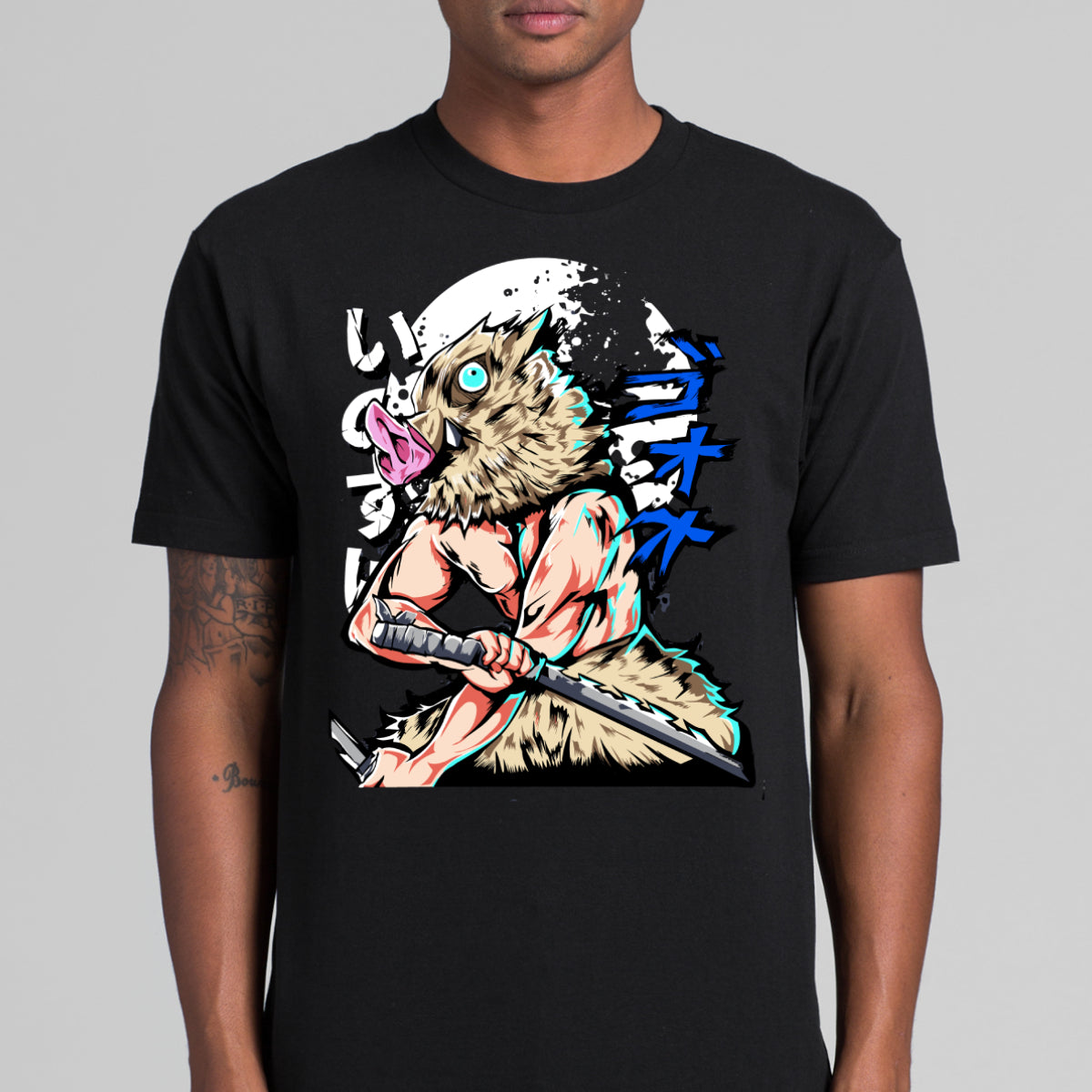 Demon Slayer Inosuke Hashibira V2 T-shirt Japanese Anime