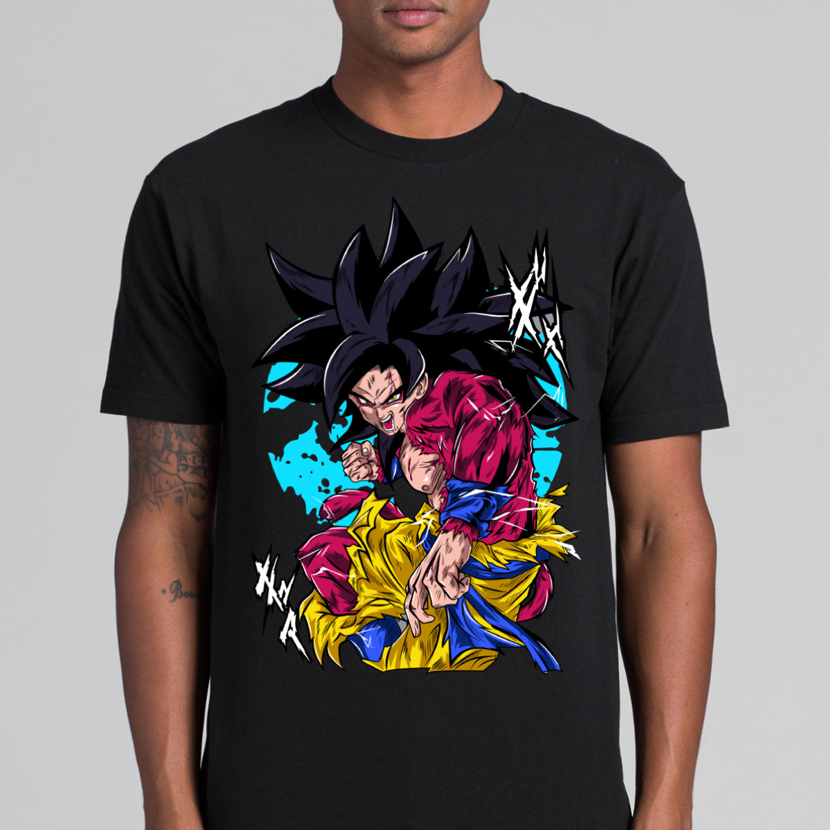 Dragon Ball GT Goku Super Saiyan 4 T-Shirt Japanese Anime Tee