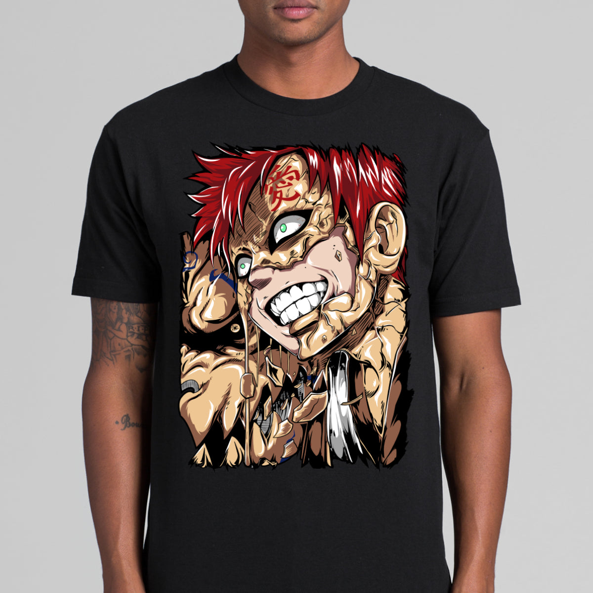 Naruto Gaara Ver3 T-shirt Japanese anime Tee
