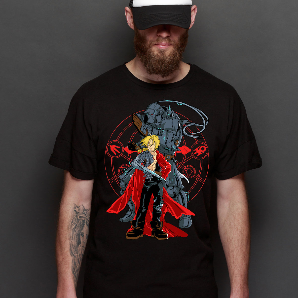 Fullmetal Alchemist V5 T-Shirt Japanese Anime Tee