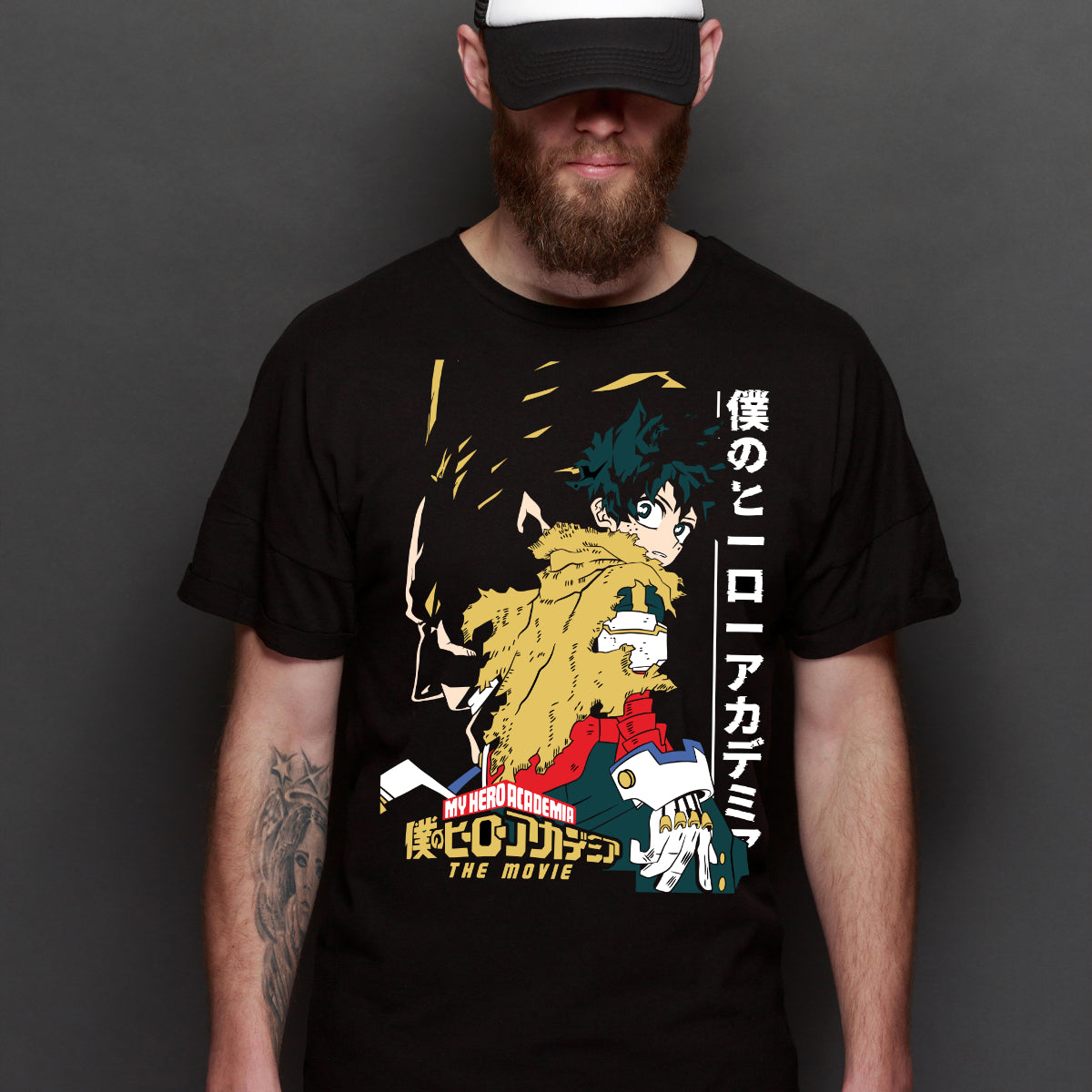 My Hero Academia Izuku Midoriya V7 T-shirt Japanese anime Tee