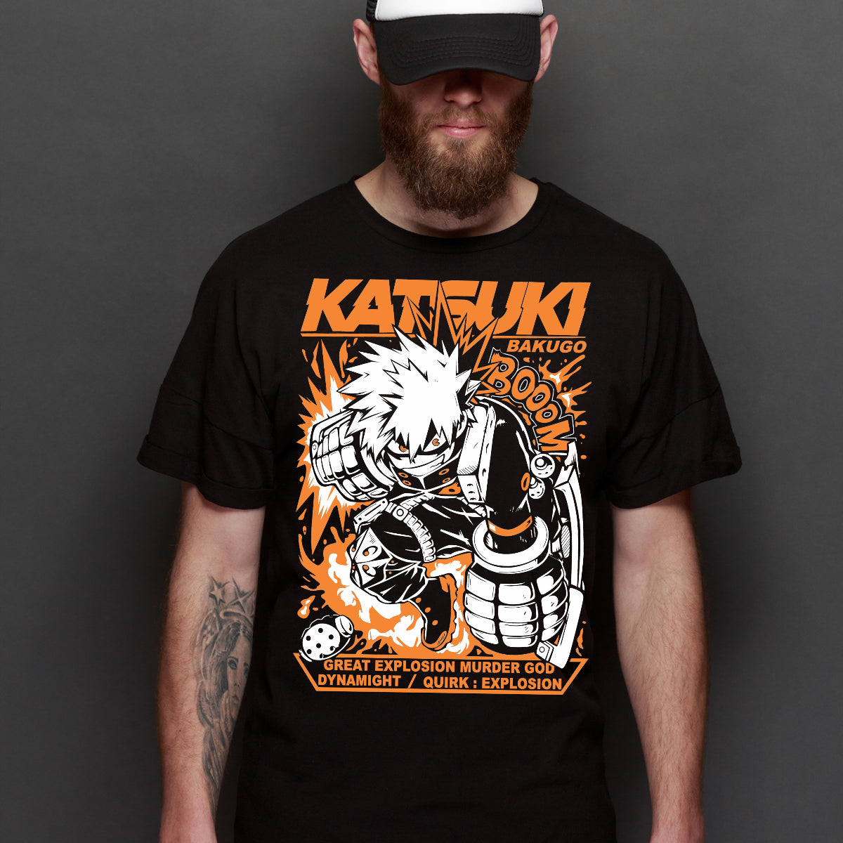 My Hero Academia Katsuki Bakugo V2 T-shirt Japanese anime Tee
